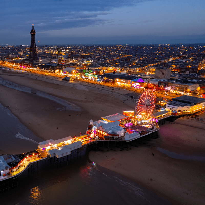 group holidays to blackpool