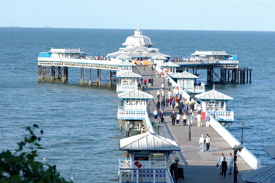 llandudno longest pier in Wales